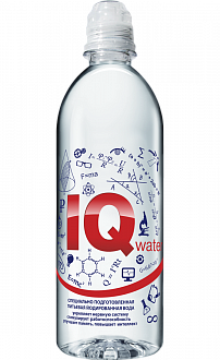 Вода Для интеллекта IQ water 0,5 л