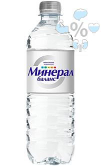 Питьевая вода Минерал баланс 0,5 л