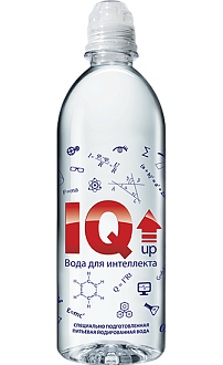 Вода Для интеллекта IQ up 0,5 л