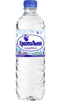 Негазированная вода 0,5 л