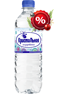 Негазированная вода 0,5 л